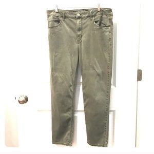 Olive green pants